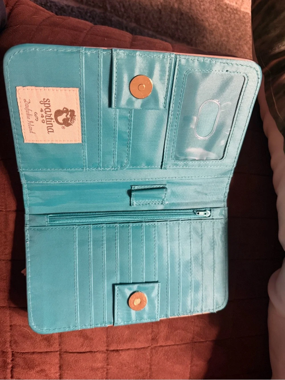 Spartina 449 Great Lakes wallet.
